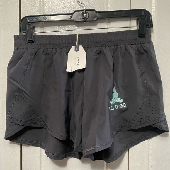 NWT Boxercraft Gray Olympia Athletic Shorts size Small - Picture 1 of 8